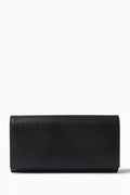 Large Logo Infinitum Wallet in Calf Leather