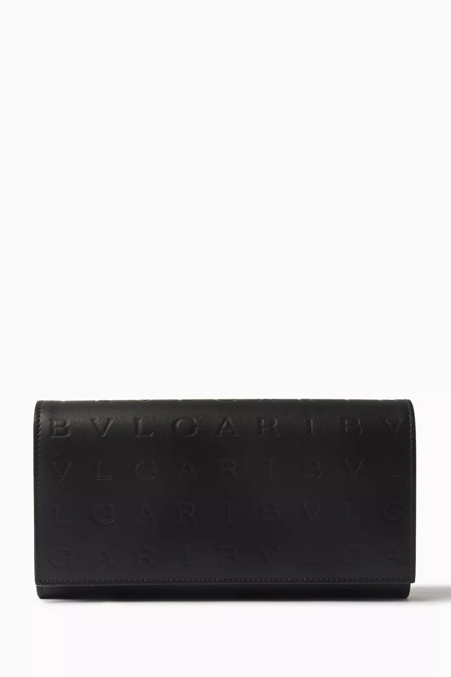 Large Logo Infinitum Wallet in Calf Leather