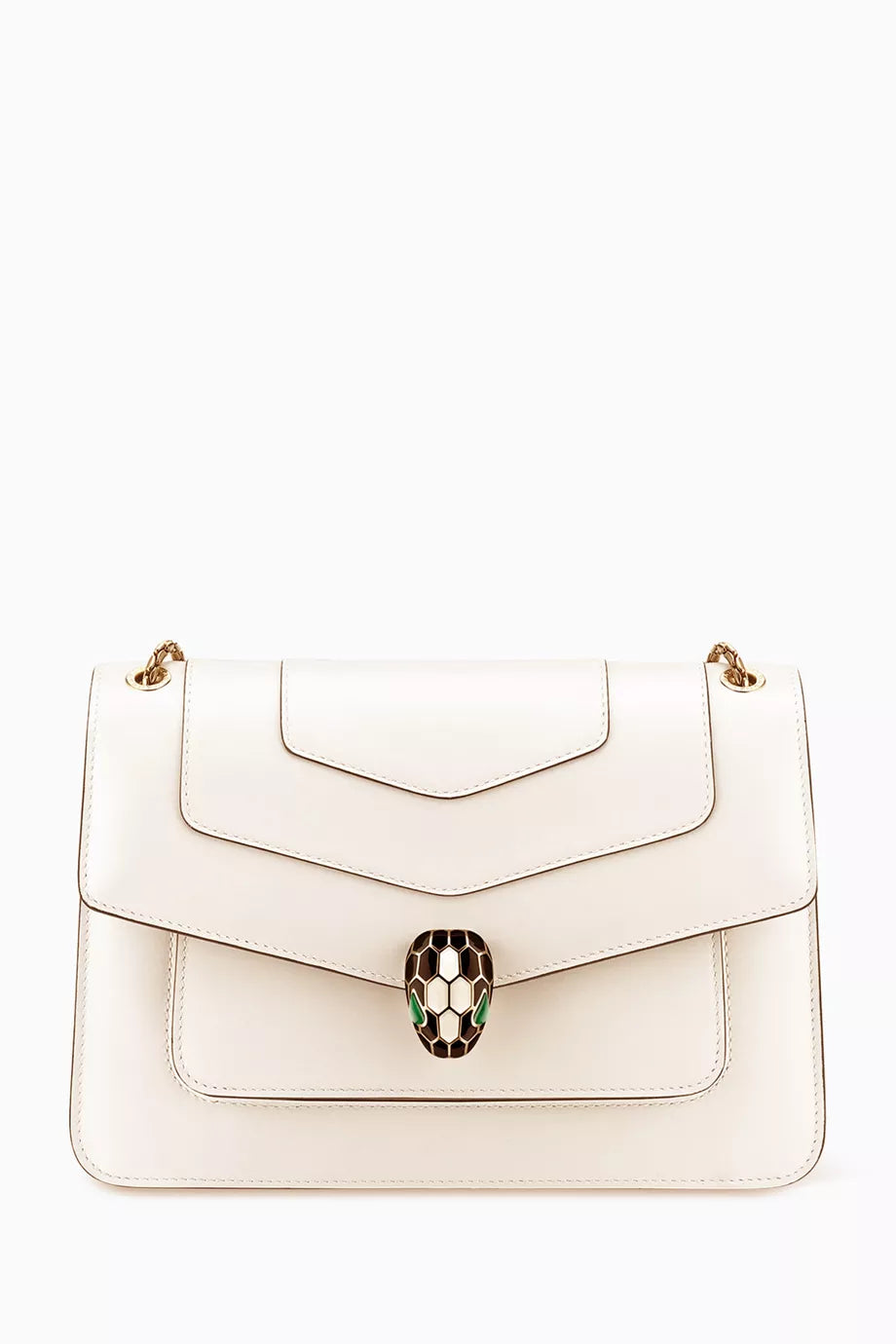 Medium Serpenti Forever Shoulder Bag in Calf Leather