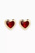 Heart Stud Earrings