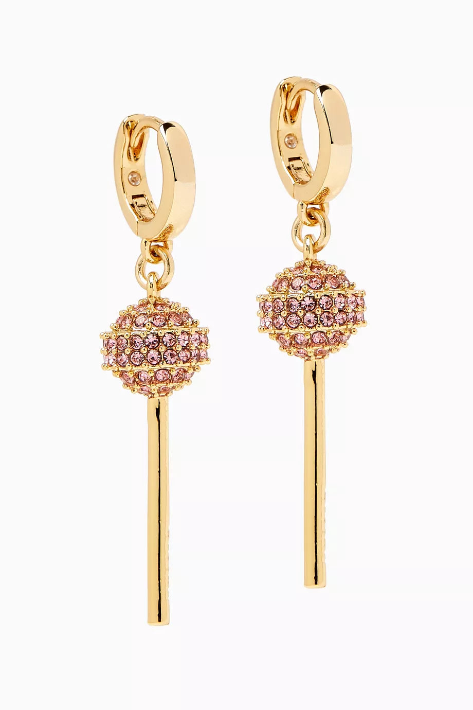 Lollipop Charm Huggie Earrings