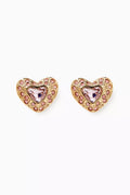 Heart Stud Earrings