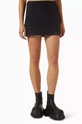 Mini Skirt in Cotton-terry