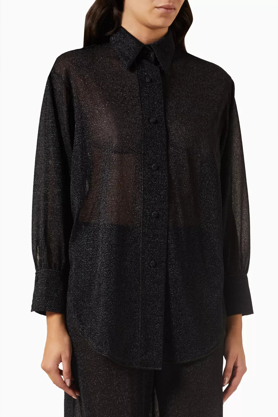 Lumiere Shirt in Metallic Lurex