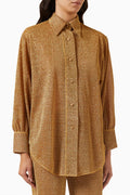 Lumiere Shirt in Metallic Lurex