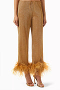 Lurex Lumiere Plumage Long Pants