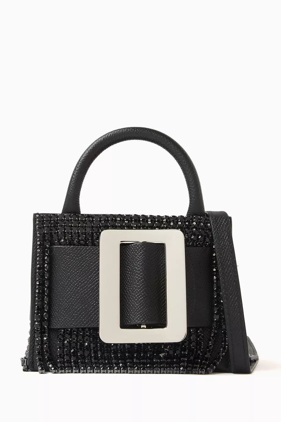 Mini Bobby Surreal Tote Bag in Crystal Flapper Leather