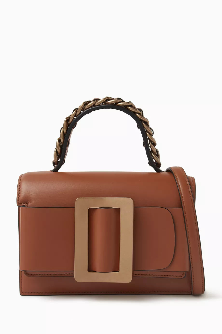 Mini Fred 19 Crossbody Bag in Palmelatto Leather