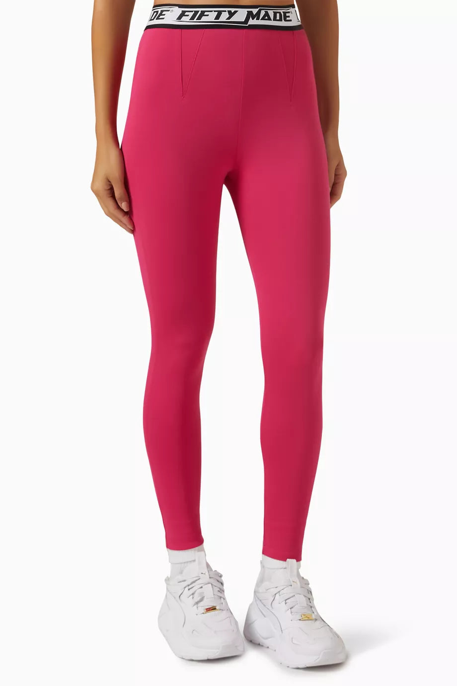 Logo Tape Leggings in Tech-lycra