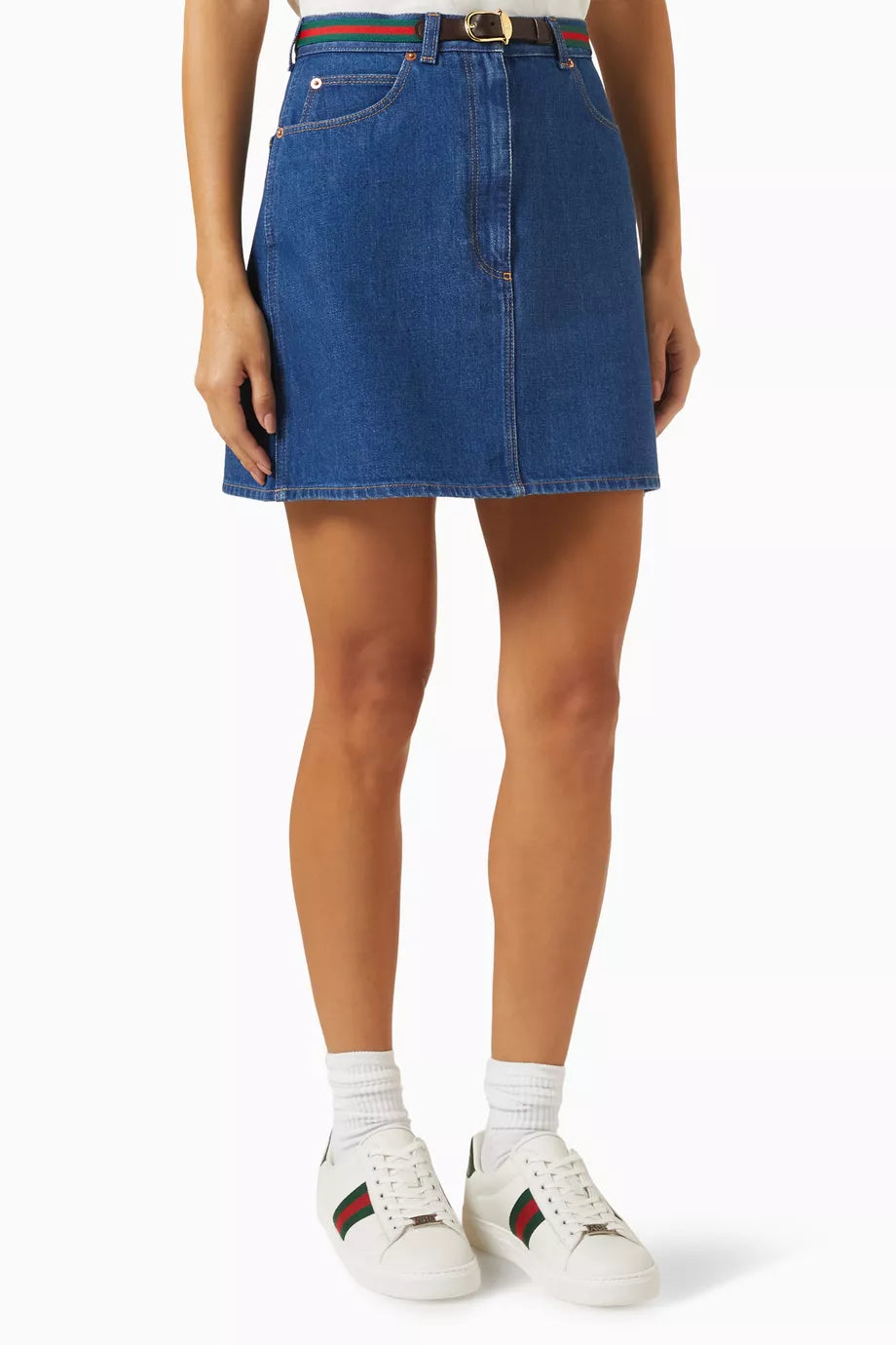 Mini Skirt in Denim