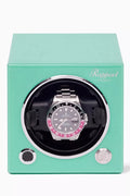 Evolution Cube Watch Winder in Wood