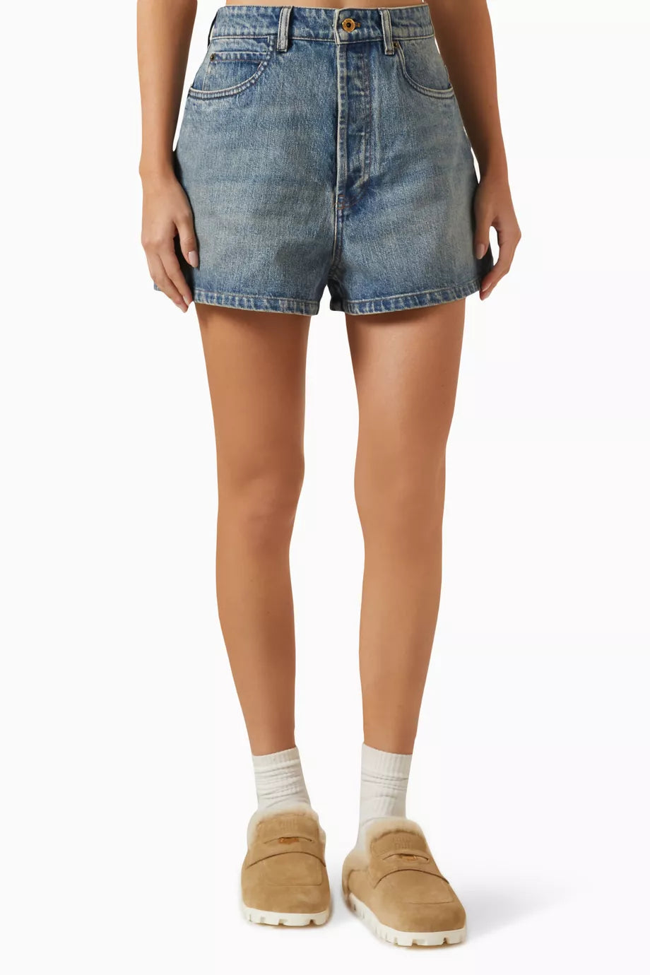 Loose-fit Shorts in Denim