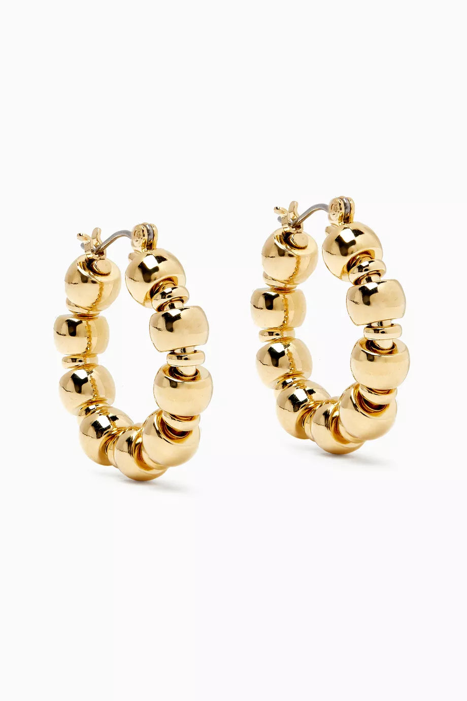 Maremma Hoop Earrings in 14kt Gold-plated Brass