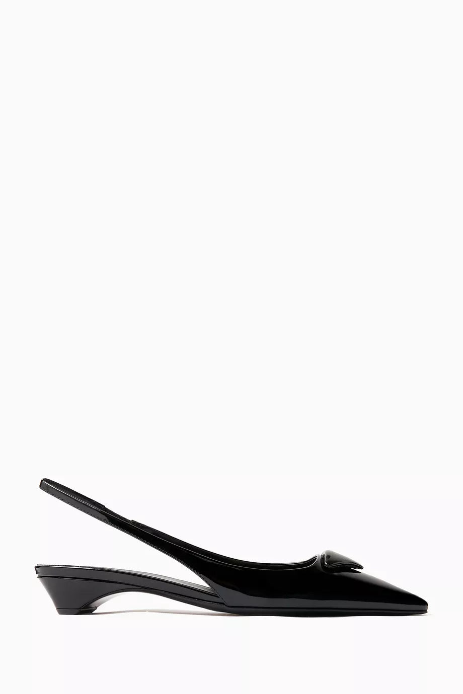 Décolleté Slingback 25 Pumps in Patent Leather