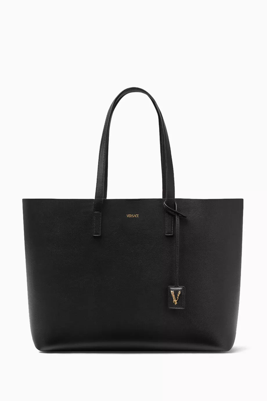 Virtus Tote Bag in Grained Leather