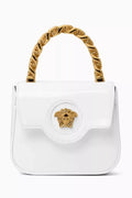Mini La Medusa Top Handle Bag in Leather
