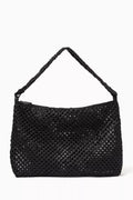 Macrame Shoulder Bag in Leather