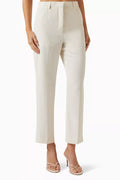Classic Lady Cropped Pants in Gabardine