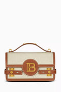 B-Buzz 24 Shoulder Bag in Canvas & Leather