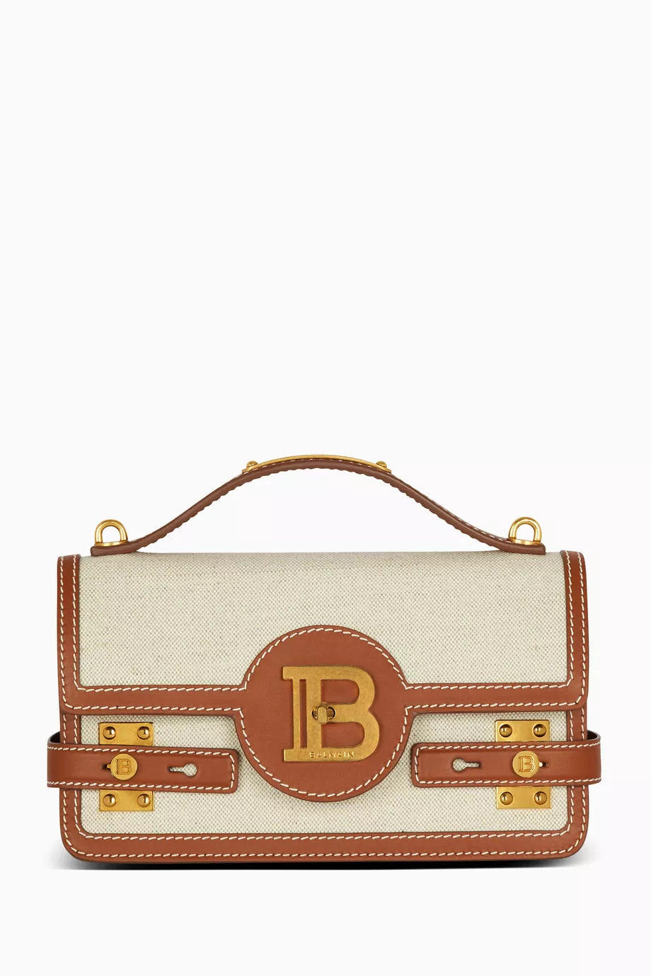 B-Buzz 24 Shoulder Bag in Canvas & Leather