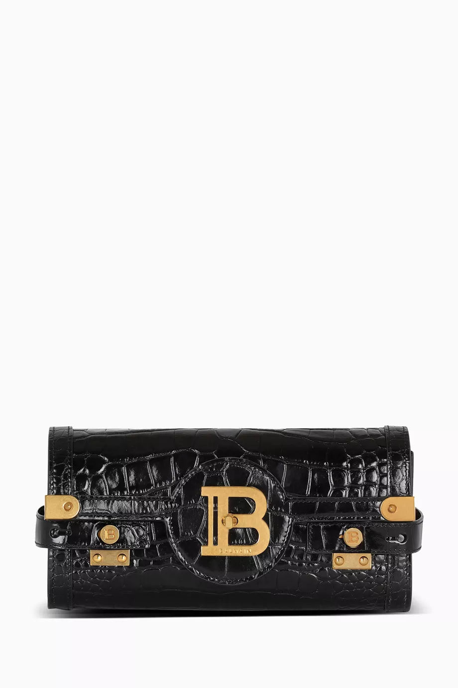 B-Buzz 23 Bag in Croc-embossed Leather