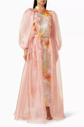 Jerynicola Floral-embroidered Maxi Dress