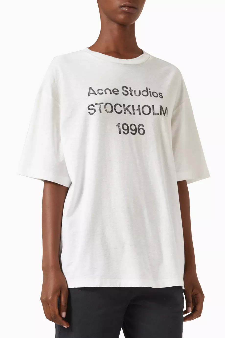 Logo T-shirt in Cotton Blend