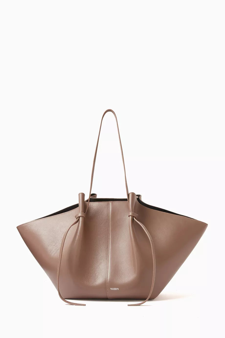 Large Mochi Tote Bag in Smooth Leather