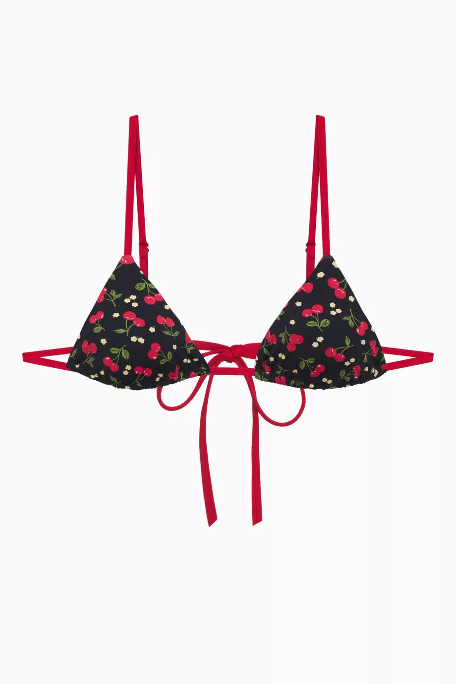 Lumia Triangle Bralette Bikini Top in Stretch Nylon