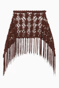 Hendrix Midi Skirt in Crochet