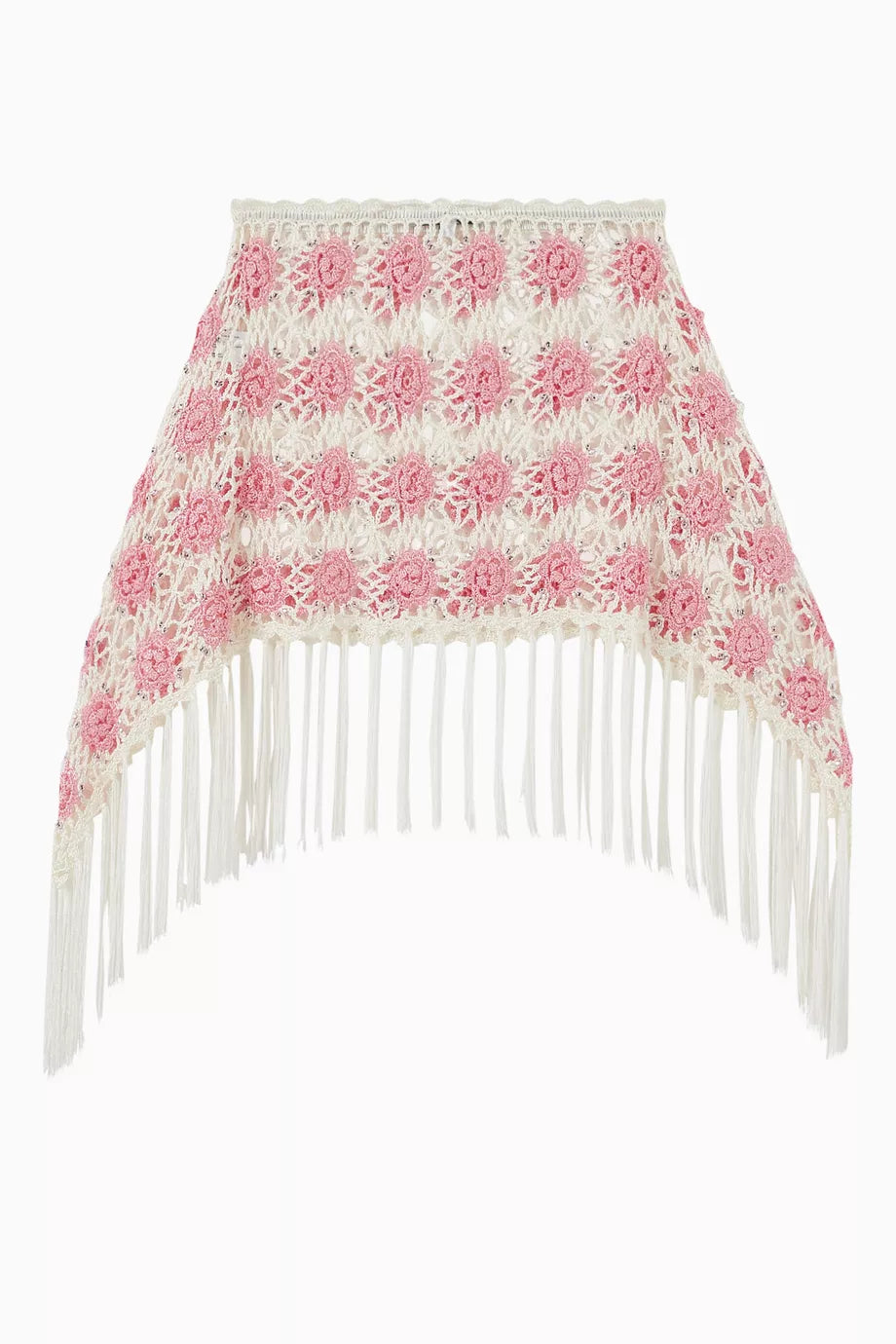 Hendrix Midi Skirt in Crochet