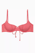 Cola Underwire Balconette Bikini Top in Stretch Nylon