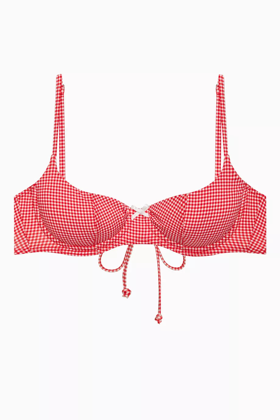 Cola Underwire Balconette Bikini Top in Stretch Nylon