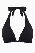 Diana Halter Bikini Top in Stretch Nylon