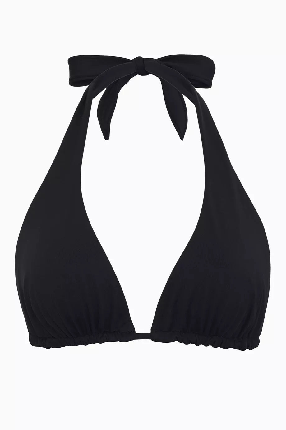 Diana Halter Bikini Top in Stretch Nylon