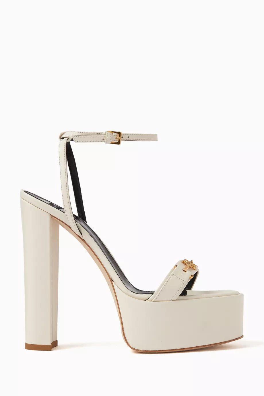 Horsebit 140 Platform Sandals in Leather