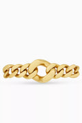 Graduated Chain Bracelet in Metal