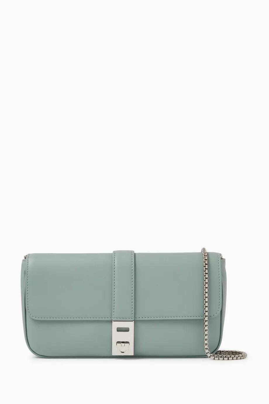 Mini Shoulder Bag in Leather