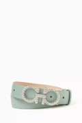 Donna Gancini Belt in Leather