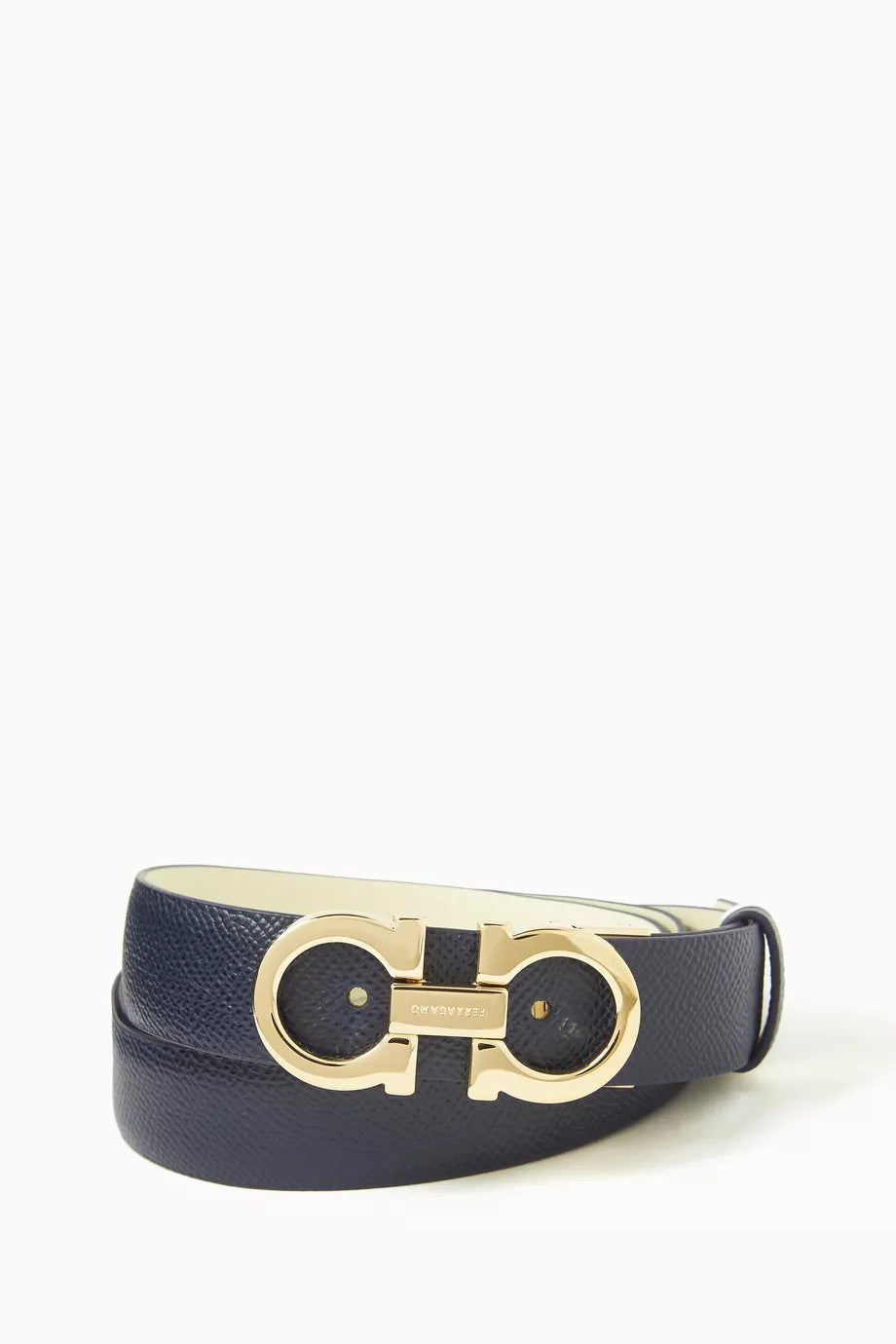 Donna Reversible Belt in Calfskin Leather