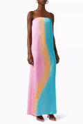 Gianni Strapless Maxi Dress