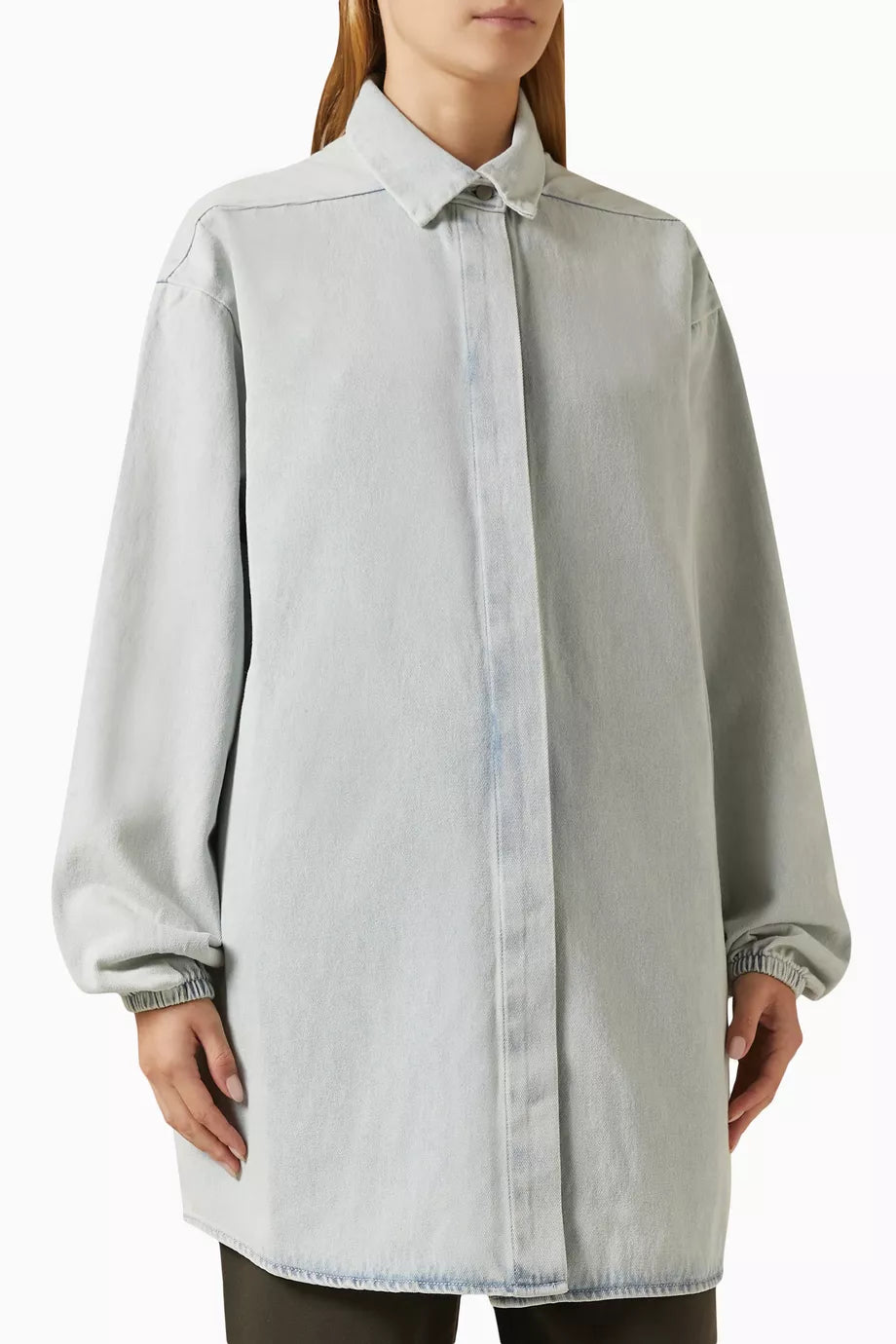 Button-down Shirt in Denim