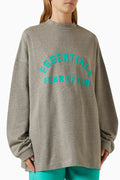 Essentials Crewneck Sweatshirt in Cotton-jersey