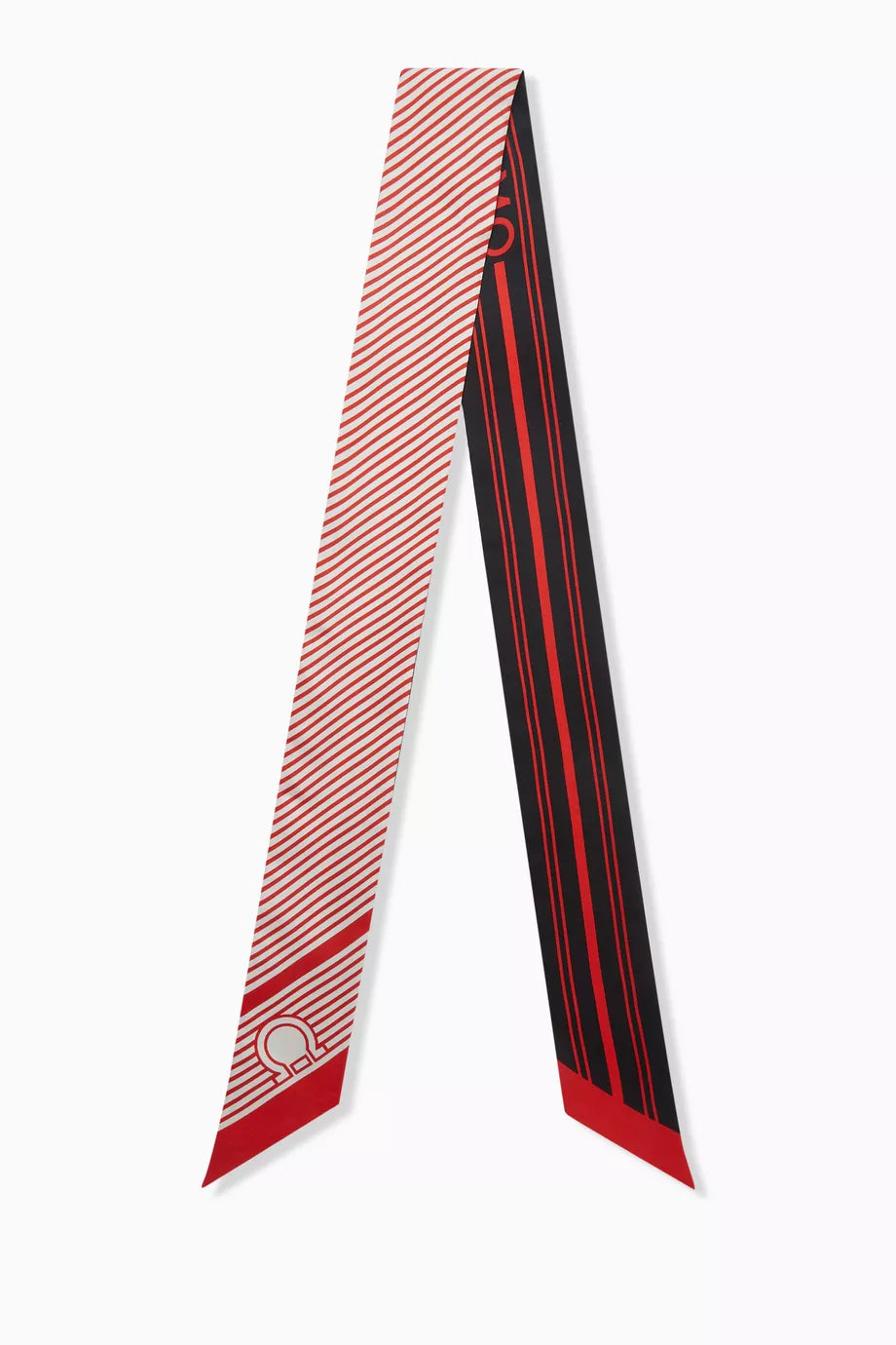 Geometric-print Bandeau in Silk