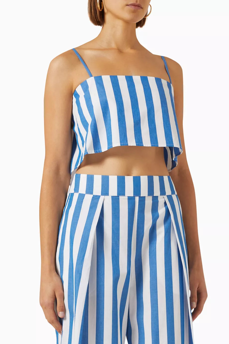 Eve Crop Top in Cotton-voile