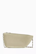 Micro Shield Shoulder Bag in Crinkled Leather