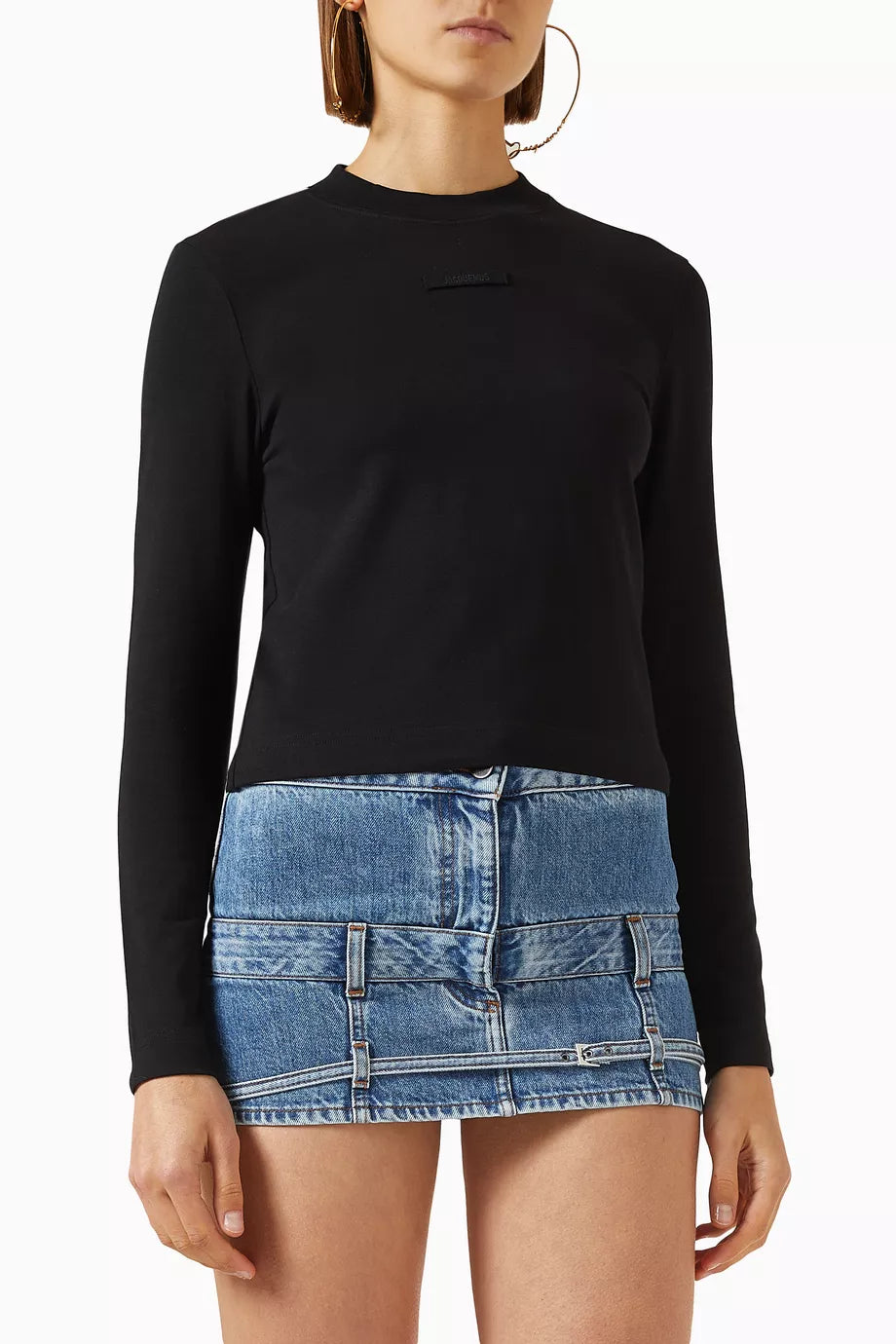 Le T-shirt Gros Grain in Cotton