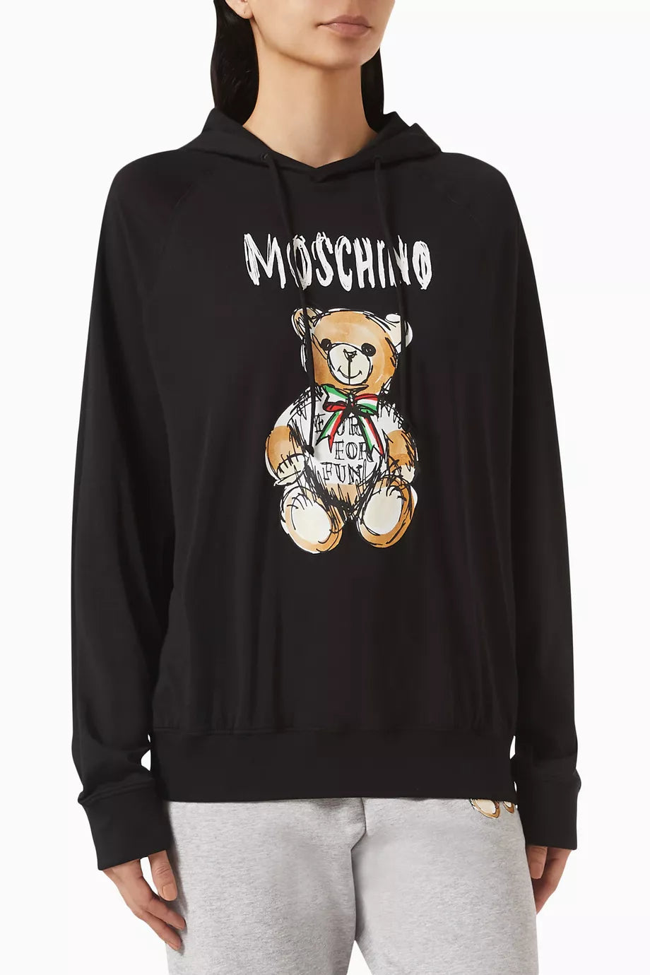Archive Teddy Bear Hoodie in Fleece