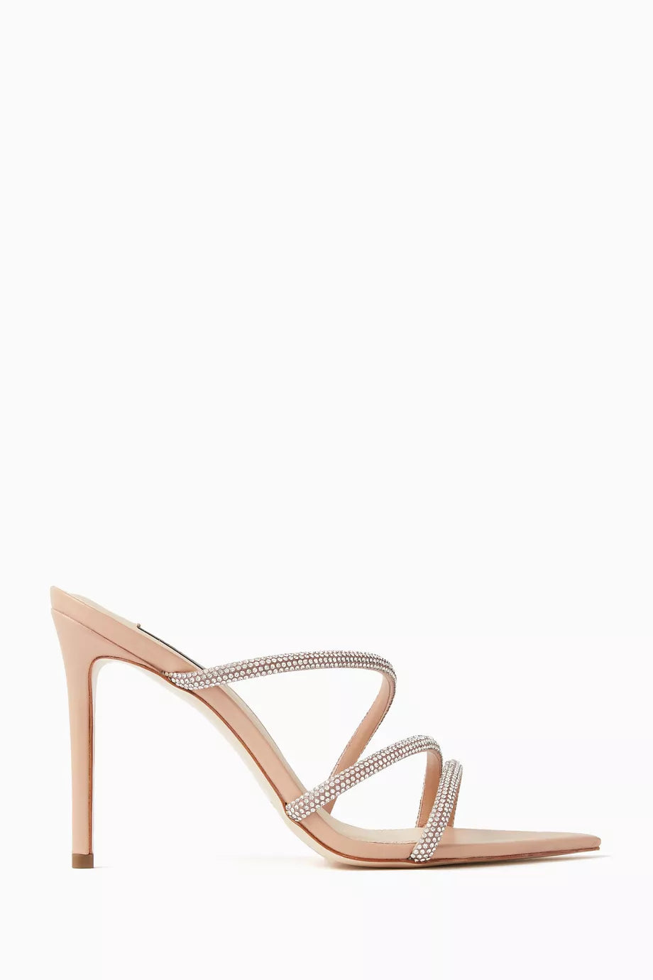 Deva 100 Crystal-embellished Sandals in Nappa