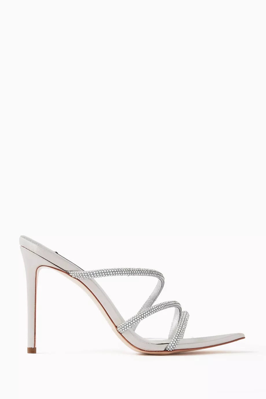 Deva 100 Crystal-embellished Sandals in Nappa